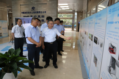 西安研究院黨委書記、董事長王海軍一行到中煤西安設計工程有限責任公司座談交流